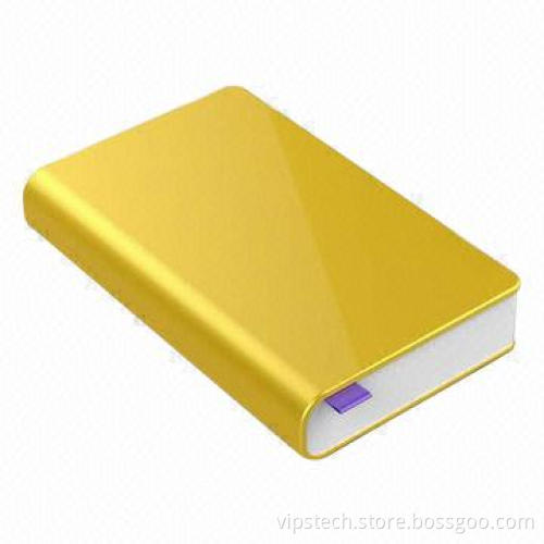 Lithium-ion Battery Packs with 10,200mAh True Capacity, Book Appearance, Private Model